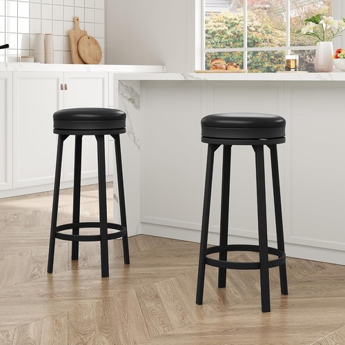 Swivel bar stools set - 30'',