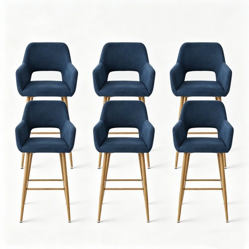 6pack upholstered fabric bar - upholstered,