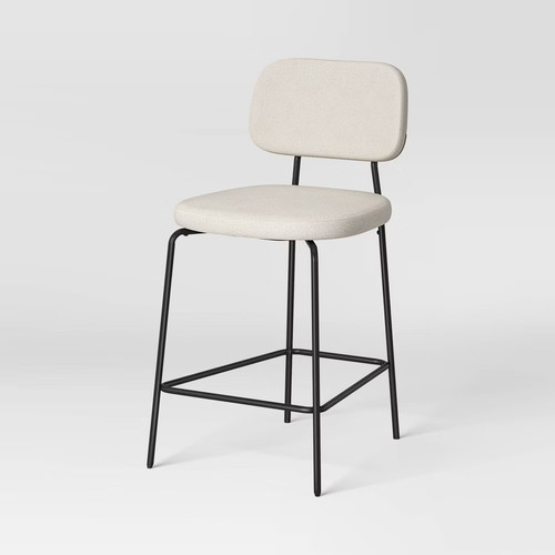 1pk upholstered with metal - 24",