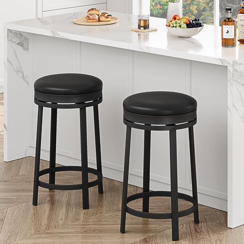 Set black swivel bar - 2, 24"
