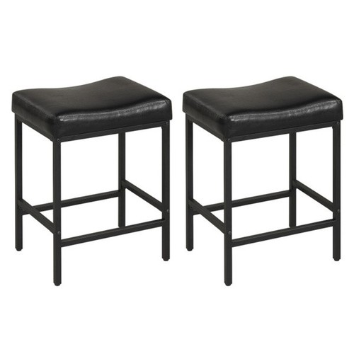 Set black backless - of, bar